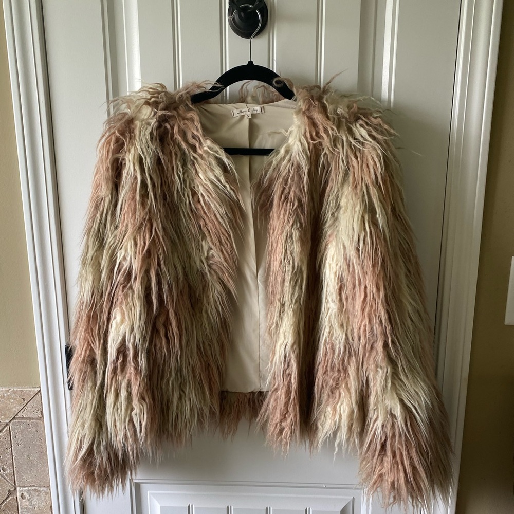 Faux Fur Coat